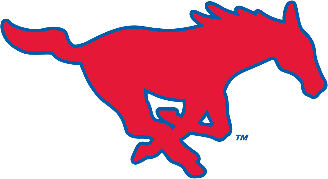 Southern Methodist Mustangs 1978-2007 Alternate Logo v2 diy DTF decal sticker